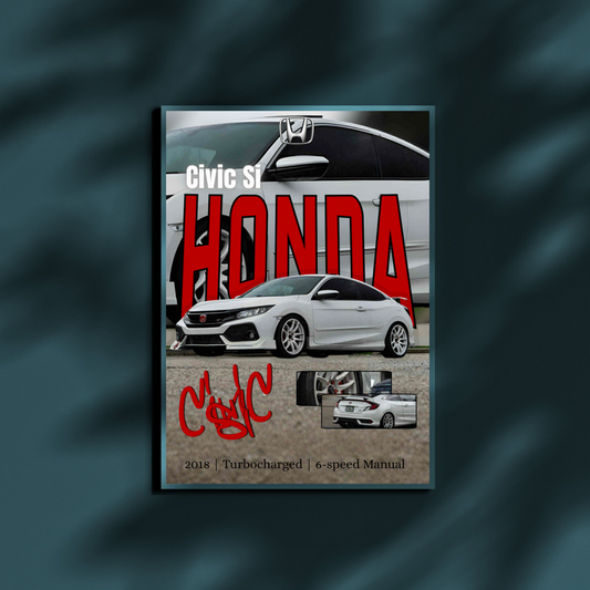 Custom A2 Digital Car Poster - Design 1